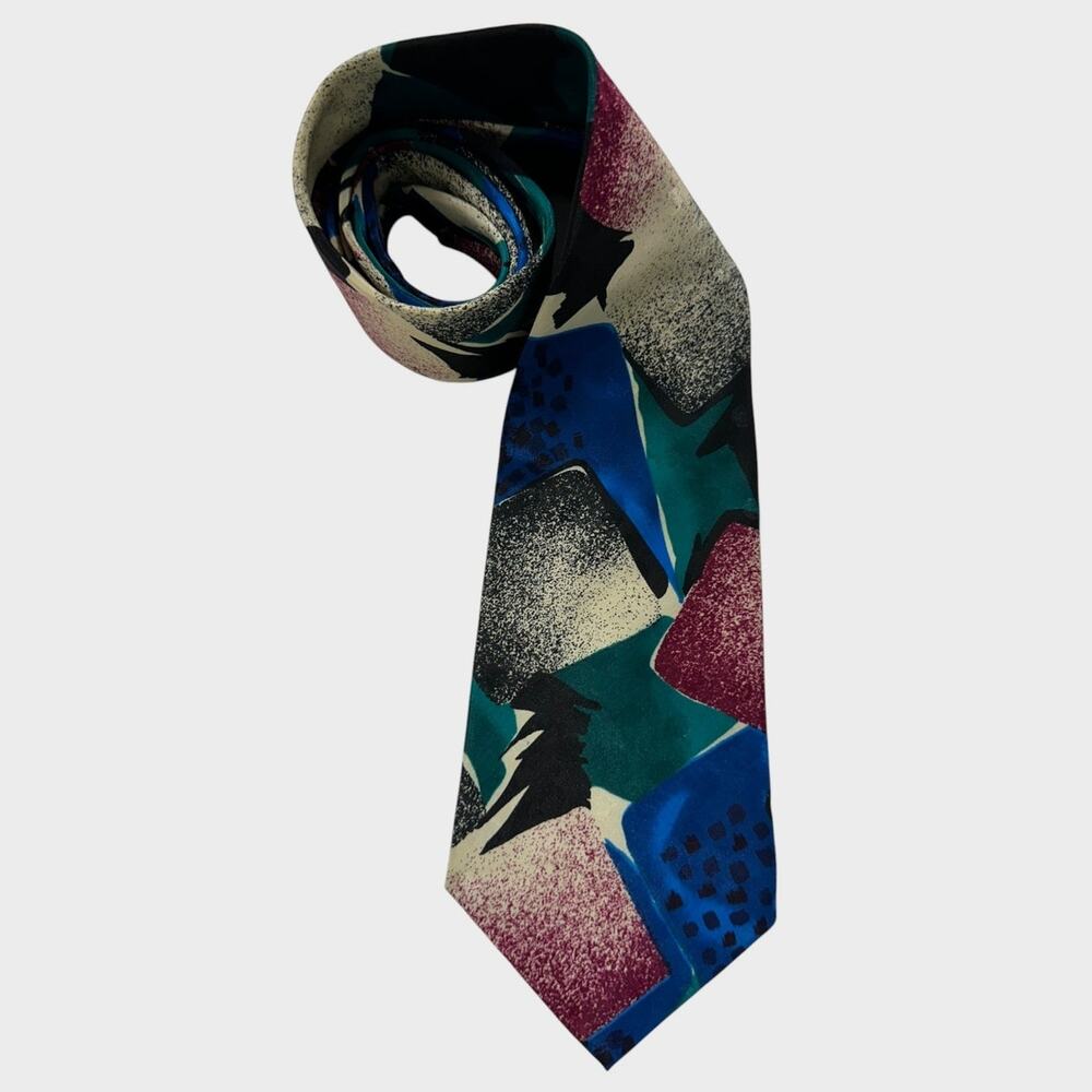 Bugle Boy USA Vintage Mens Neck Tie 100% Polyester